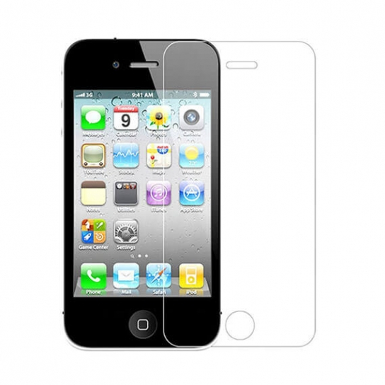 Защитное стекло Apple iPhone 4 / 4S (без упаковки)