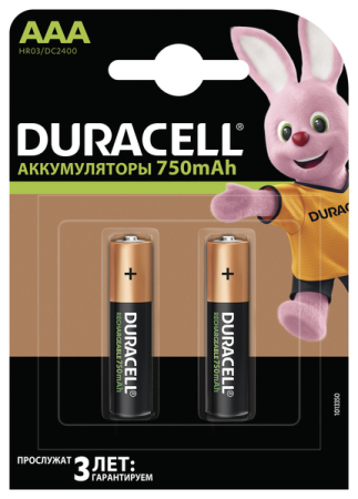 Duracell HR03 (AAA) 750mAh уп.