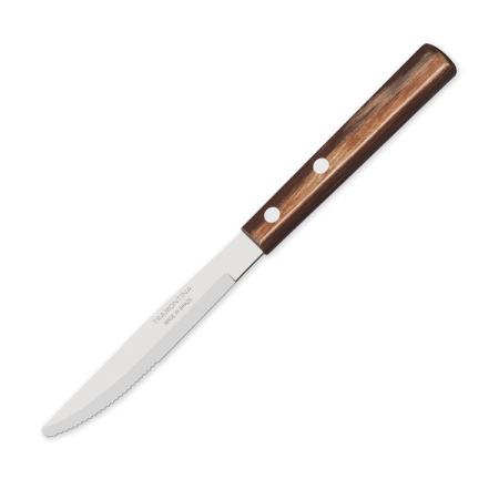 Cutlery TRAMONTINA POLYWOOD нож столовый - 1 шт (орех) б/упак (21101/494)