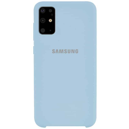 Накладка Silicone Case High Copy Samsung A41 (2020) A415F Lilac