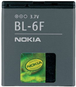 АКБ Nokia BL-6F (1200 mAh)