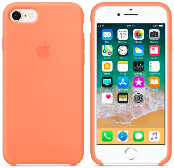 Чехол Silicone Case Samsung S10 Plus Peach