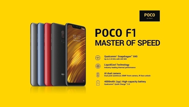 Xiaomi PocoPhone F1 - ключевые характеристики
