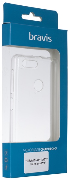 BRAVIS A511/A512 Harmony/Pro - TPU Clean Прозрачный