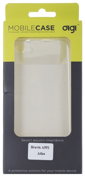 bag smart DIGI Bravis A551 Atlas - TPU Clean (Transparent)