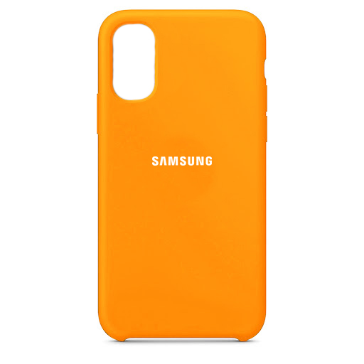 Накладка Silicone Case High Copy Samsung A51 (2020) A515F Orange