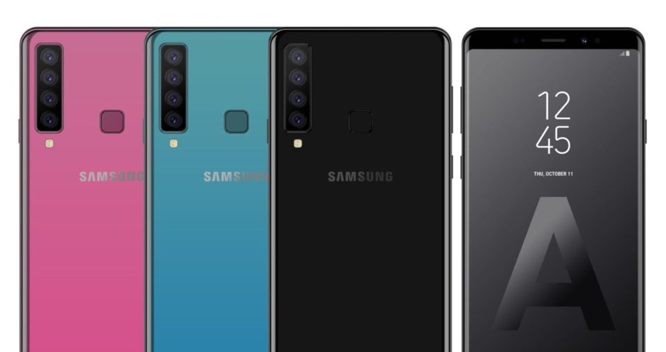 Samsung Galaxy A9 (2018) - дизайн, обзор