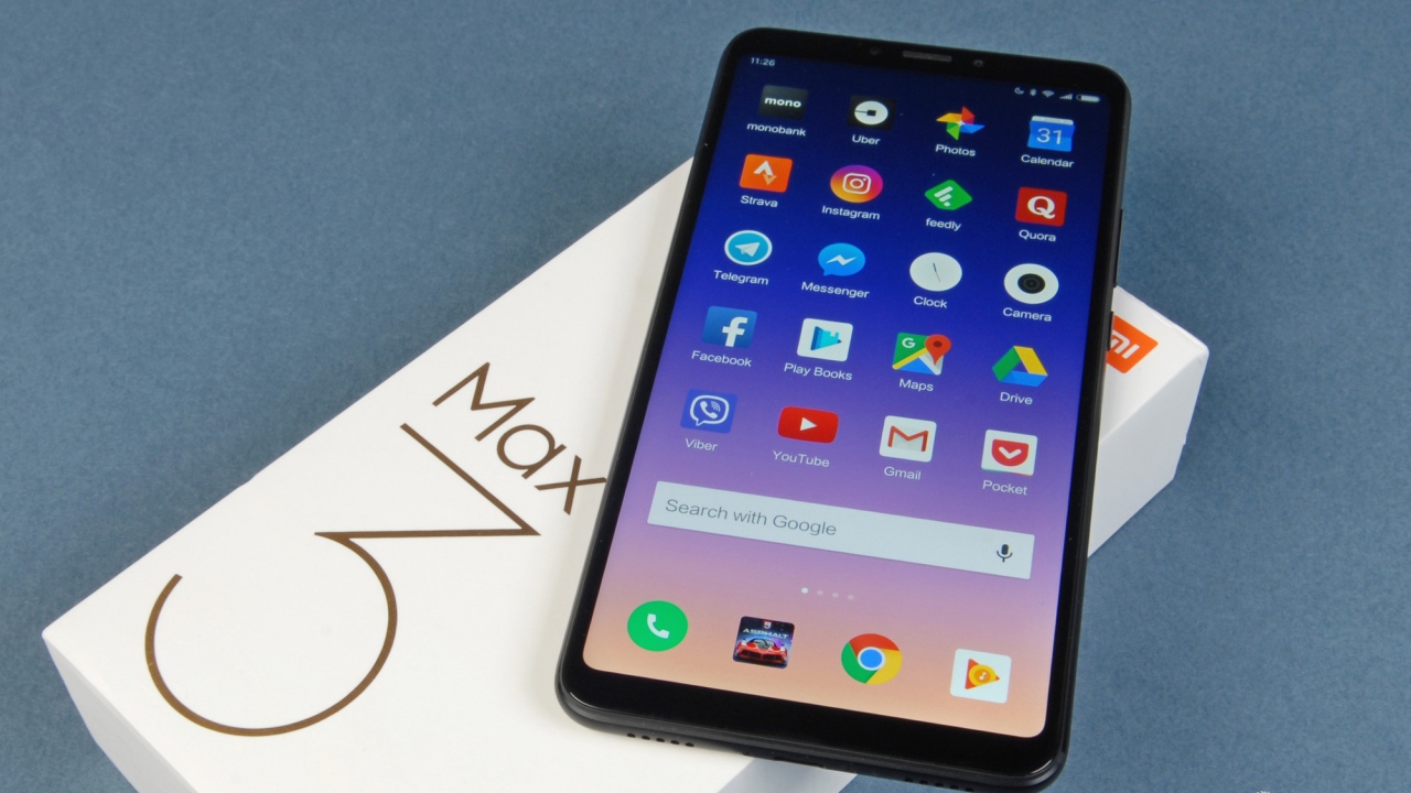 Xiaomi Mi Max 3 - распаковка, первый вид