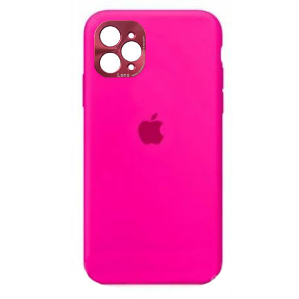 Накладка Silicone Case Camera Protection High Copy iPhone 11 Pro Barbie Pink