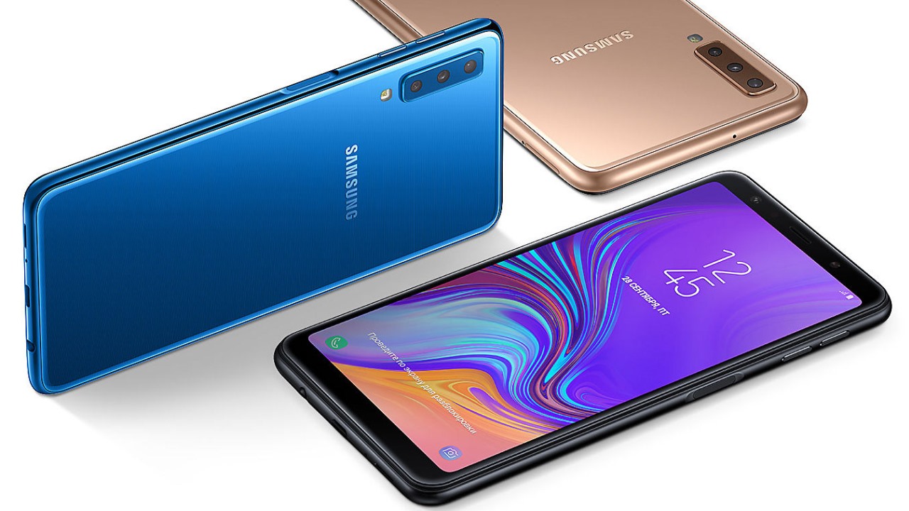 Samsung Galaxy A7 (A750) 2018 - внешний вид, цвета, дизайн