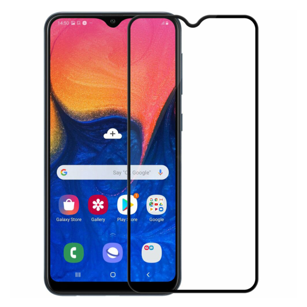 Защитное стекло Florence (full glue) Samsung A01 Core A013F (2020) Full Cover тех. упаковка Black