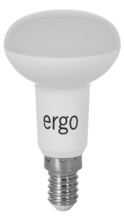 Лампа ERGO Standard R50 E14 6W 220V Тепл.Бел. 3000K Мат. н/Дим.
