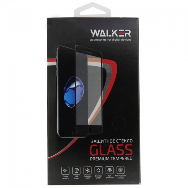 Защитное стекло WALKER 5D Iphone 6 Plus Black