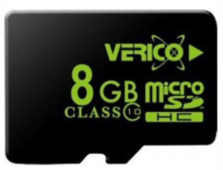 Verico MicroSDHC 8GB Class 10 (card only)