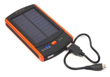Универсальная солнечная мобильная батарея PowerPlant/PPLA9263/8000mAh/