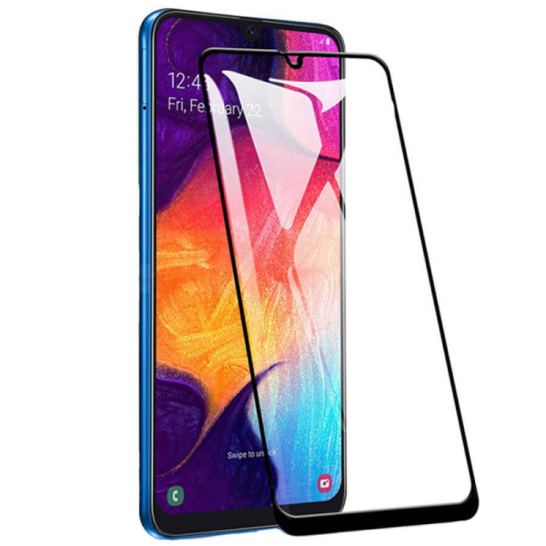 Защитное стекло Florence (full glue) Samsung A11/M11 (2020) A115F/M115 Full Cover тех. упаковка Black