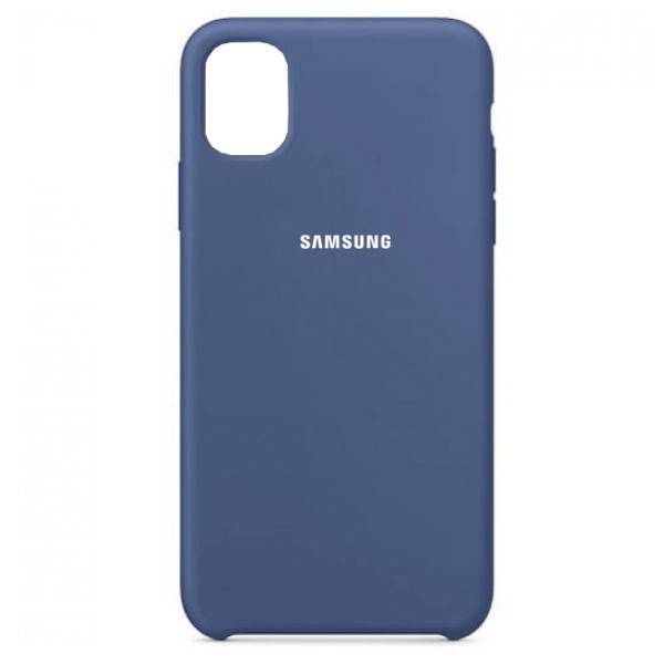 Накладка Silicone Case High Copy Samsung A31 (2020) A315F Deep Lake Blue