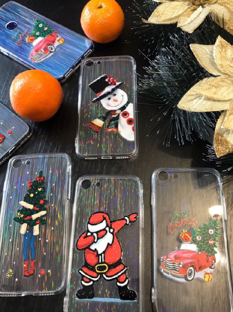 Чохол Christmas Hologram Xiaomi Redmi 7A