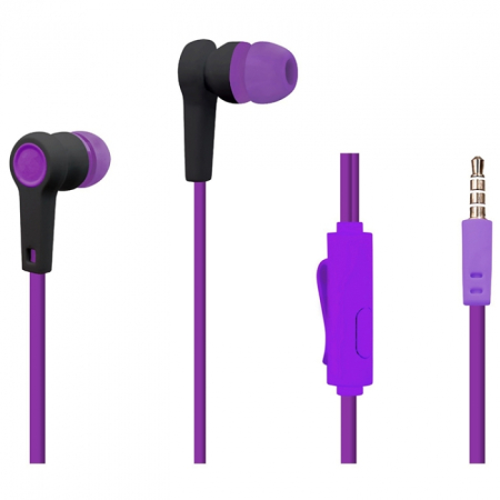 Наушники Walker H330 с микрофоном Violet