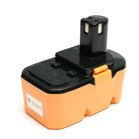 Аккумулятор PowerPlant для шуруповертов и электроинструментов RYOBI GD-RYO-18(A) 18V 3.3Ah NIMH