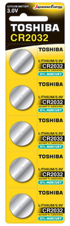 Батарейка TOSHIBA CR2032 BP 1X5