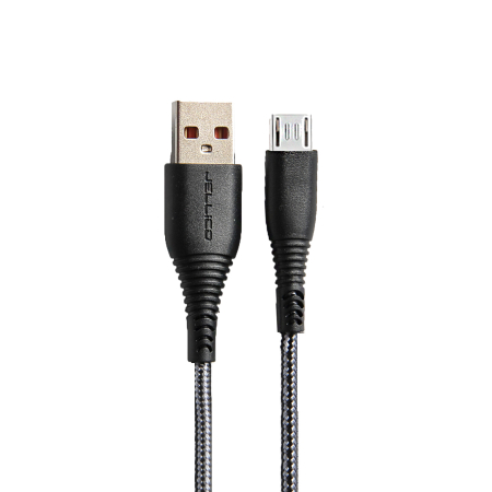Дата кабель Jellico KDS-51 5.0А, 1.2m, Micro USB, Grey