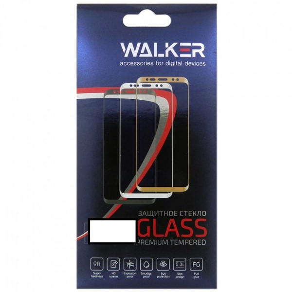 Защитное стекло Walker Full Glue Samsung A20 / A30 / A50 / M30 Black