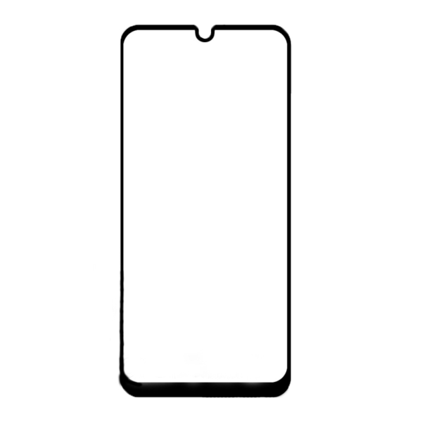 Защитное стекло Florence (full glue) Samsung A20S (2019) A207F Full Cover тех. упаковка Black