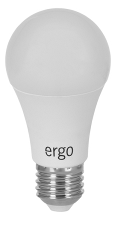 Лампа ERGO Standard A60 Е27 12W 220V Нейт.Бел. 4100K Мат. н/Дим.