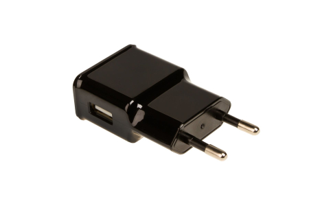 Grand-X CH-03 USB 5V 2,1A + кабель 2.1А, Micro USB, Black
