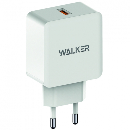 СЗУ Walker WH-25 Quick Charge 3.0 1USB 2.4A 2.4А, White
