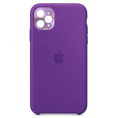 Накладка Silicone Case Camera Protection High Copy iPhone 11 Pro Max Deep Purple
