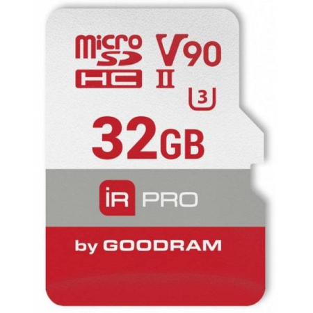GOODRAM microSDHC 32GB IRDM PRO UHS II V90 U3 (R280/W240)