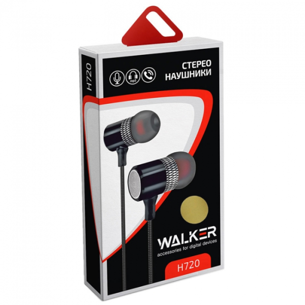 Наушники Walker H720 с микрофоном Gold