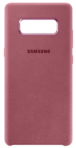 Накладка Alcantara Samsung S7 Edge Pink