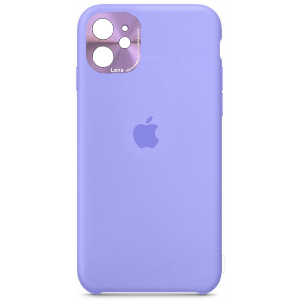 Накладка Silicone Case Camera Protection High Copy iPhone 11 Elegant Purple