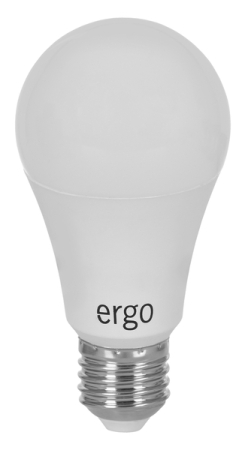 Лампа ERGO Standard A60 Е27 15W 220V Тепл.Бел. 3000K Мат. н/Дим.