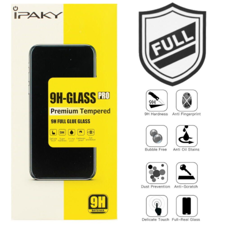 Защитное стекло iPaky Full Glue Samsung A71/A715 Black