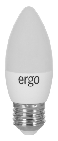 Лампа ERGO Standard C37 Е27 4W 220V Тепл.Бел. 3000K Мат. н/Дим.
