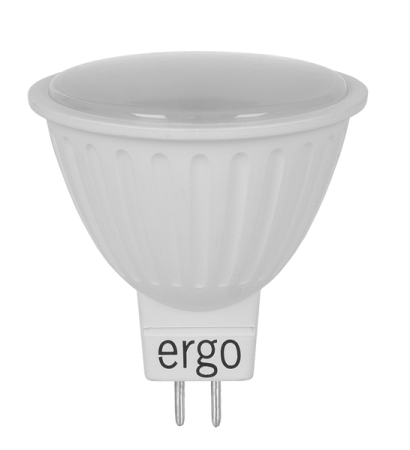 Лампа ERGO Standard MR16 GU5.3 3W 220V Нейт.Бел. 4100K Мат. н/Дим.