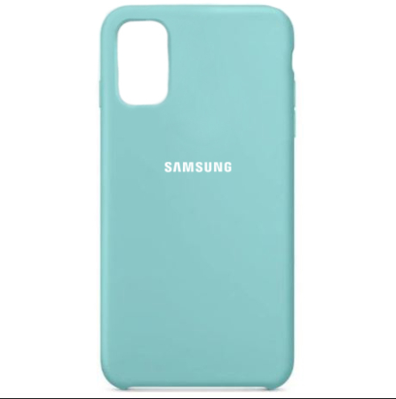 Накладка Silicone Case High Copy Samsung A31 (2020) A315F Ice Ocean Blue