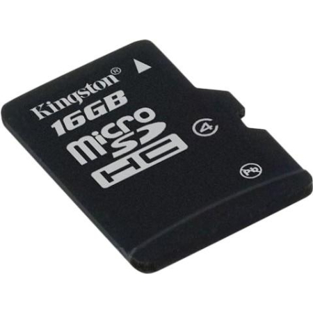 Kingston MicroSD 16 Gb (Class 4) + adapter