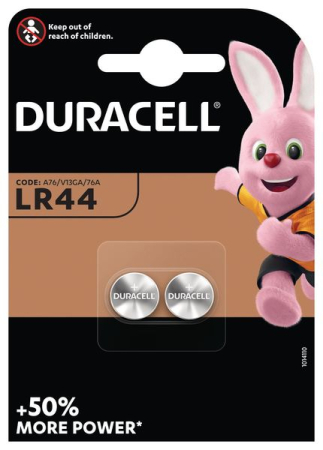 Батарейка DURACELL LR44 / А76 / V13GA / A76