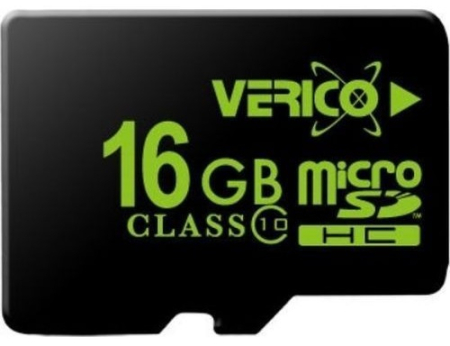 Verico MicroSDHC 16GB Class 10 (card only)