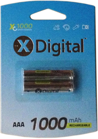 X-Digital HR03 Ni-MH 1000mAh уп.